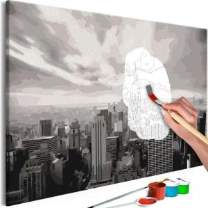 Artgeist Malen nach Zahlen Grey New York