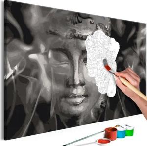 Artgeist Malen nach Zahlen Buddha in Black and White