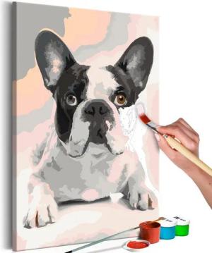 Artgeist Malen nach Zahlen Französische Bulldogge
