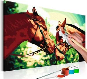 Artgeist Malen nach Zahlen Pferde