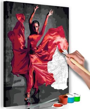 Artgeist Malen nach Zahlen Red Dress