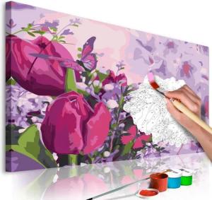 Artgeist Malen nach Zahlen Tulpen (Wiese)