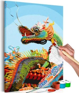 Artgeist Malen nach Zahlen Colourful Dragon