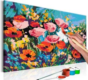 Artgeist Malen nach Zahlen Farbenfrohe Feldblumen
