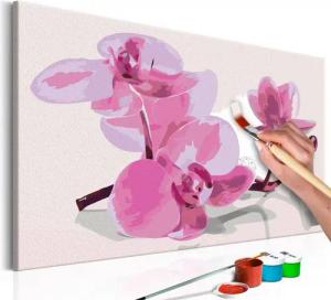 Artgeist Malen nach Zahlen Orchideenblüten