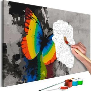 Artgeist Malen nach Zahlen Colourful Butterfly