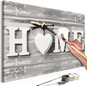 Artgeist Malen nach Zahlen Home (Buchstaben)