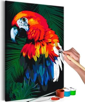 Artgeist Malen nach Zahlen Papagei