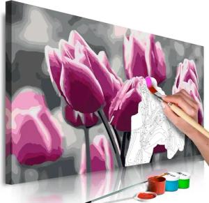 Artgeist Malen nach Zahlen Tulpenfeld