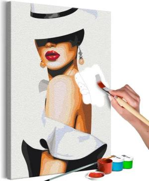 Artgeist Malen nach Zahlen Elegant Hat