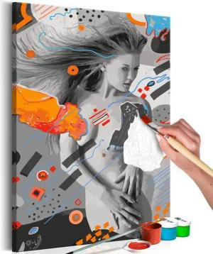 Artgeist Malen nach Zahlen Wind in Hair