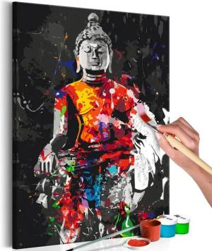 Artgeist Malen nach Zahlen Buddha in Colours