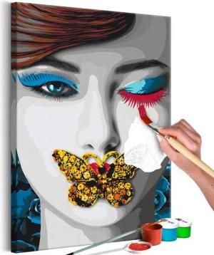 Artgeist Malen nach Zahlen Winking Woman