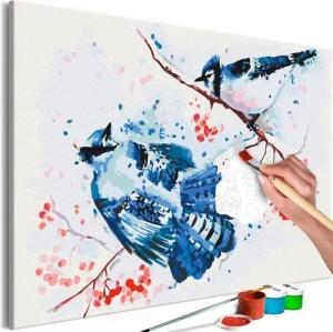 Artgeist Malen nach Zahlen Blue Birds