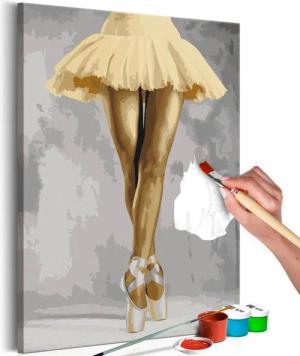 Artgeist Malen nach Zahlen Yellow Ballerina
