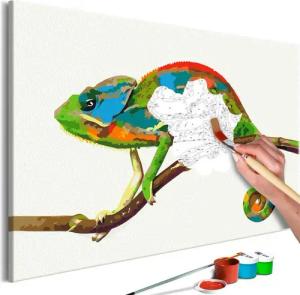Artgeist Malen nach Zahlen Chameleon