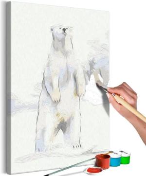 Artgeist Malen nach Zahlen Inquisitive Bear