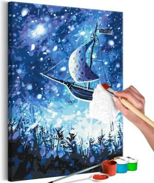 Artgeist Malen nach Zahlen Flying Ship