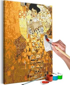 Artgeist Malen nach Zahlen Golden Adela