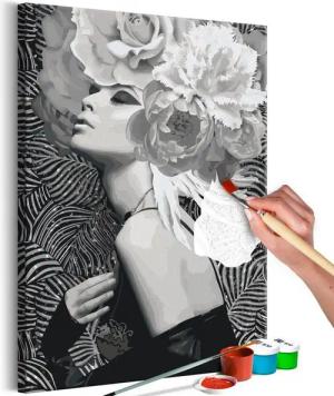 Artgeist Malen nach Zahlen Silver Princess