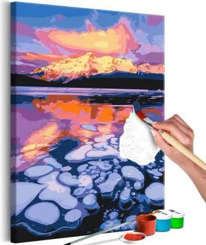 Artgeist Malen nach Zahlen Lake Minnewanka