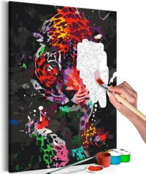 Artgeist Malen nach Zahlen Spotted Leopard
