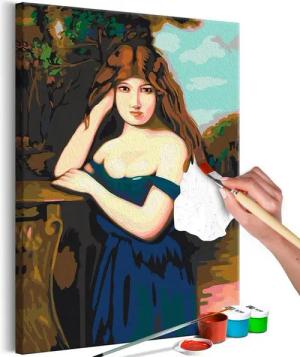 Artgeist Malen nach Zahlen Standing Girl