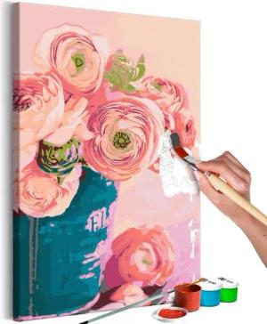Artgeist Malen nach Zahlen Flowers in Blue Vase