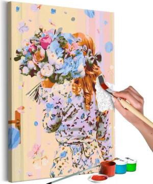 Artgeist Malen nach Zahlen Hydrangea Girl