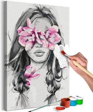 Artgeist Malen nach Zahlen Flowers On Eyes