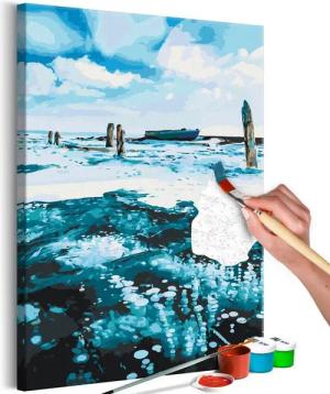 Artgeist Malen nach Zahlen Frozen Baikal