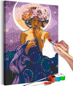 Artgeist Malen nach Zahlen Moon Woman