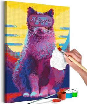 Artgeist Malen nach Zahlen Cybercat