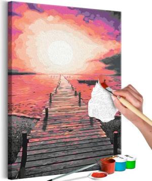 Artgeist Malen nach Zahlen Wooden Pier