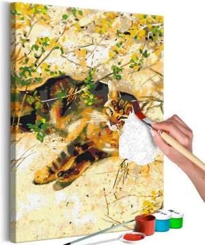 Artgeist Malen nach Zahlen Sleeping Jeppe