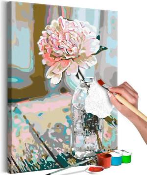 Artgeist Malen nach Zahlen Peony by the Window