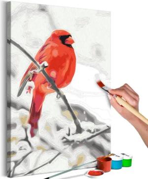 Artgeist Malen nach Zahlen Red Bird