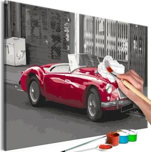 Artgeist Malen nach Zahlen Red Classic