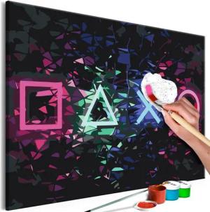 Artgeist Malen nach Zahlen Press Start