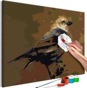 Artgeist Malen nach Zahlen Bird on Branch