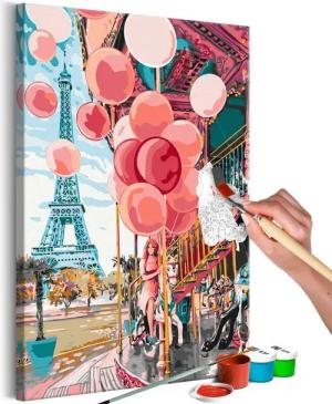 Artgeist Malen nach Zahlen Paris Carousel