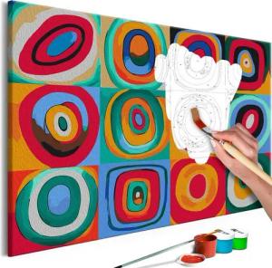 Artgeist Malen nach Zahlen Colourful Rings