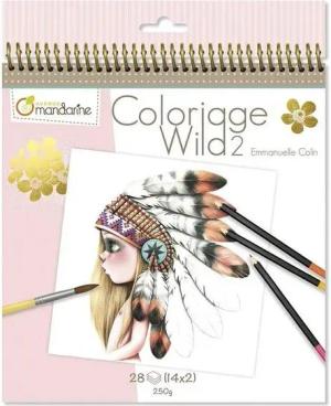 Avenue Mandarine Malblock Coloriage Wild Emmanuelle Colin - Teile 1-7 verfügbar