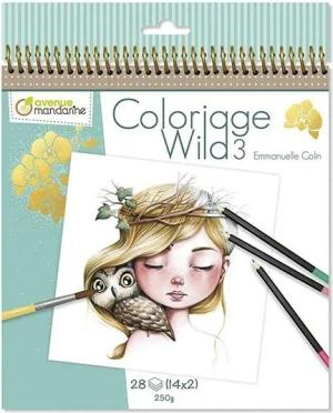 Avenue Mandarine Malblock Coloriage Wild Emmanuelle Colin - Teile 1-7 verfügbar
