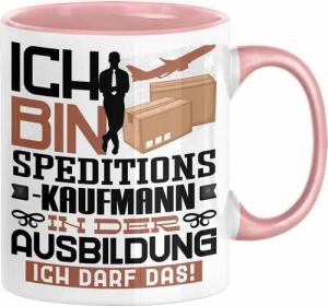 Trendation Tasse Speditionskaufmann Ausbildung Tasse Geschenk Ich Bin Speditionskaufman