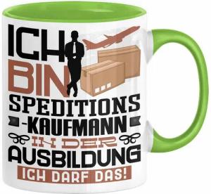 Trendation Tasse Speditionskaufmann Ausbildung Tasse Geschenk Ich Bin Speditionskaufman