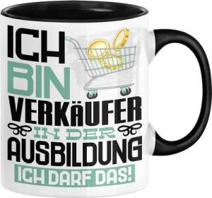 Trendation Tasse Verkäufer Ausbildung Tasse Geschenk Ich Bin Verkäufer In Der Ausbildun