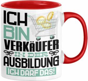 Trendation Tasse Verkäufer Ausbildung Tasse Geschenk Ich Bin Verkäufer In Der Ausbildun