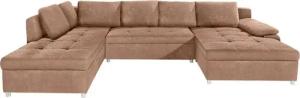 sit&more Wohnlandschaft Labene U-Form, wahlweise mit Bettfunktion und Bettkasten
