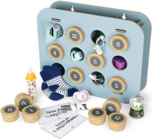 SURPRISA Kalender zum Selbstbasteln Geschenk Kalender, Kreative Geschenkverpackung - 12 individuelle Geschenke